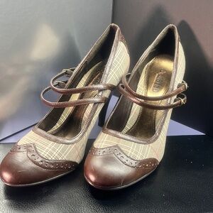 Unlisted, Plaid High Heels, Size 8